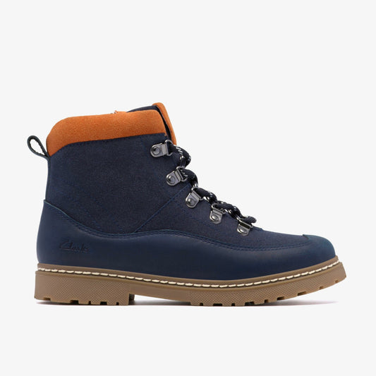 Clarks Adelaide Top Kid Navy