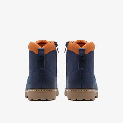Clarks Adelaide Top Kid Navy