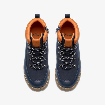 Clarks Adelaide Top Kid Navy