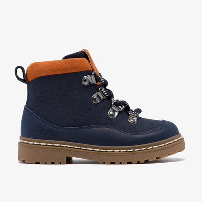 Clarks Adelaide Top Toddler Navy
