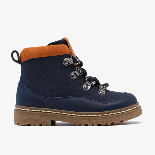 Clarks Adelaide Top Toddler Navy