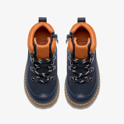 Clarks Adelaide Top Toddler Navy