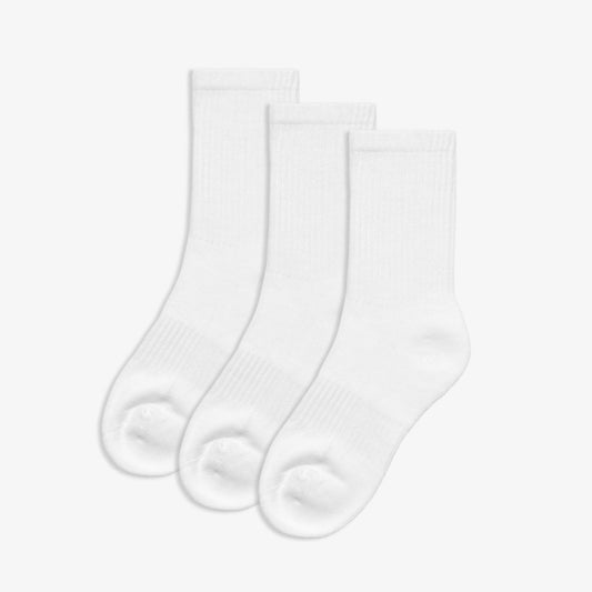 Clarks School Socks Size 9-12 White