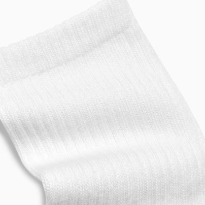 Clarks School Socks Junior Size 4-6.5 White