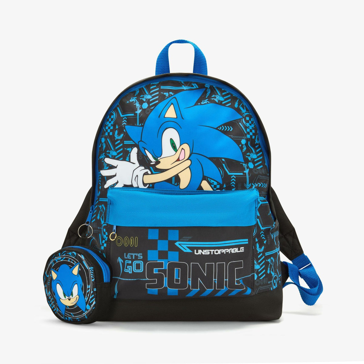 Clarks Sonic Play Backpack Black/Blue