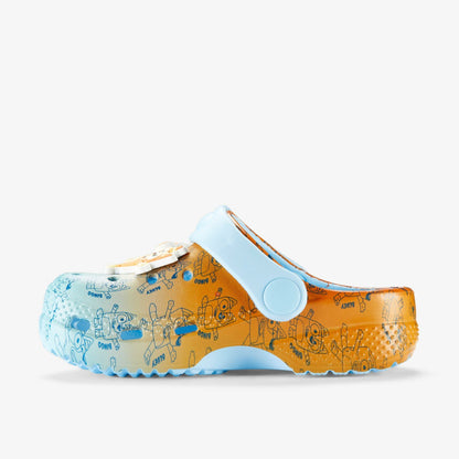 Clarks Bluey Fade Clog Kid Blue Combination