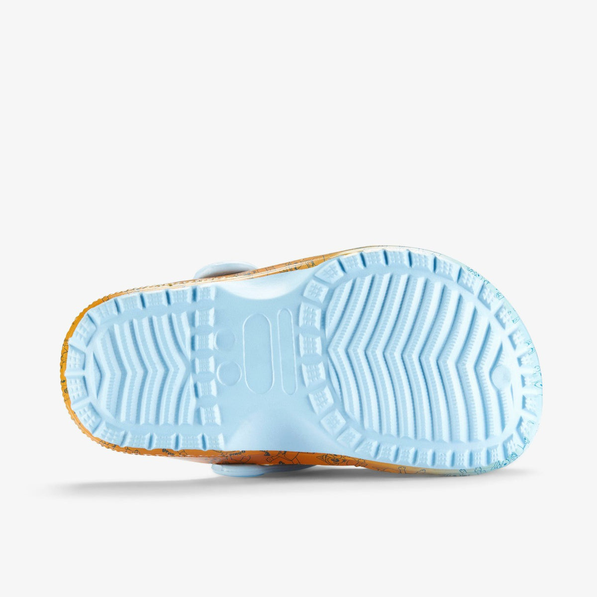 Clarks Bluey Fade Clog Kid Blue Combination