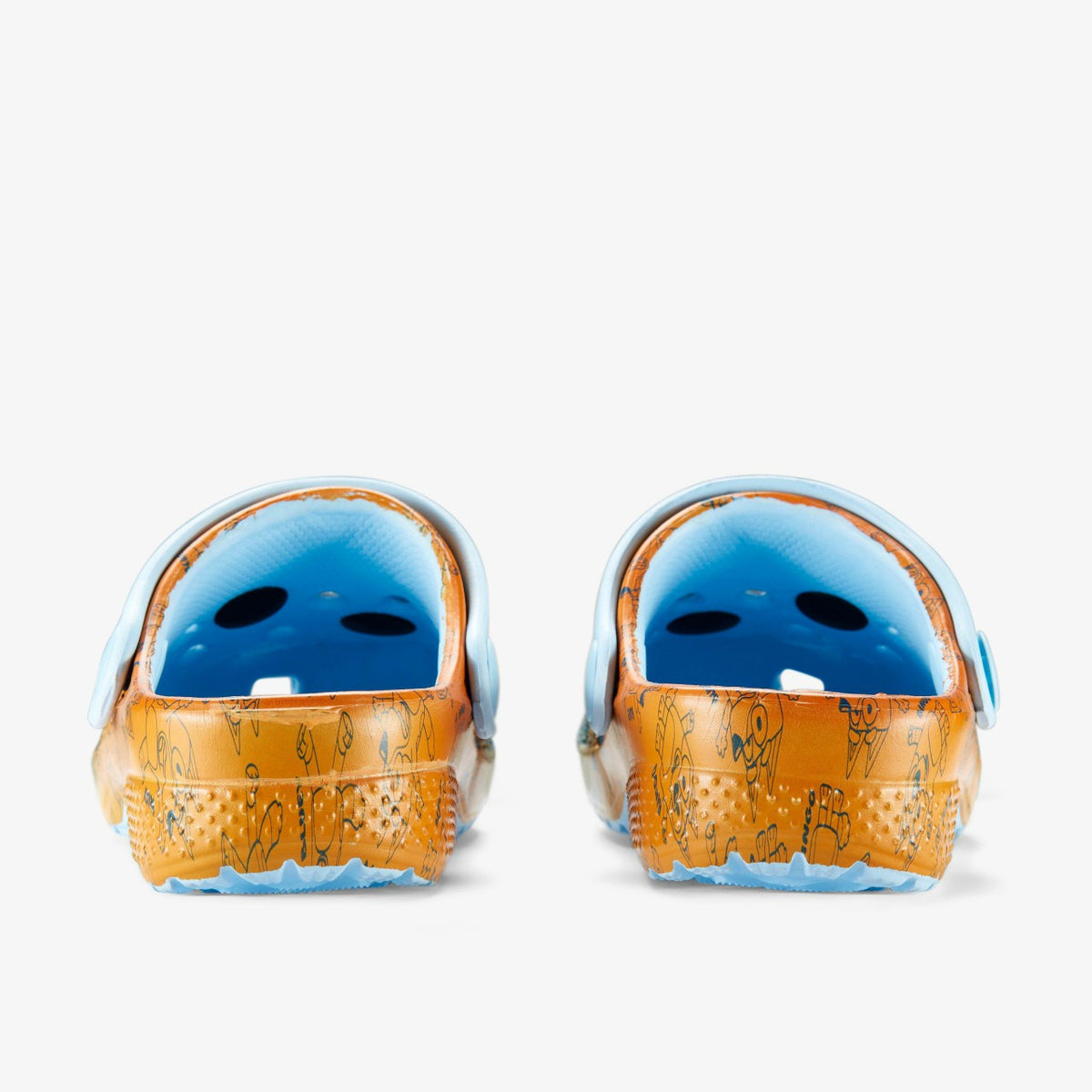 Clarks Bluey Fade Clog Kid Blue Combination