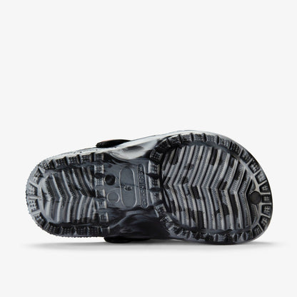 Clarks Poke Badge Clog Kid Grey Combination