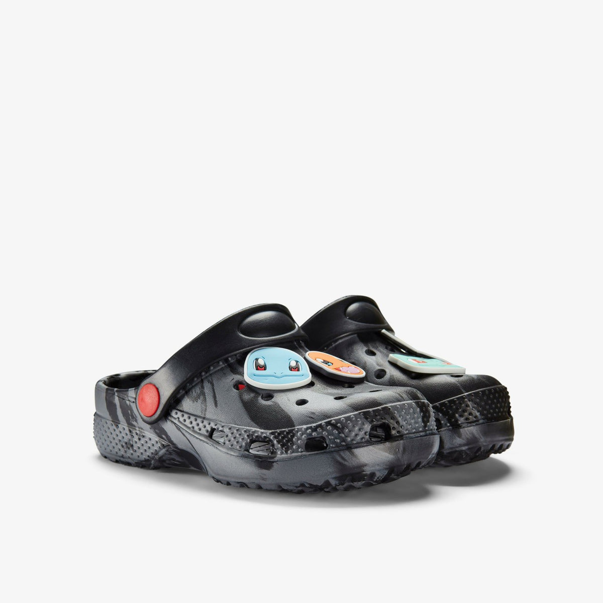 Clarks Poke Badge Clog Kid Grey Combination