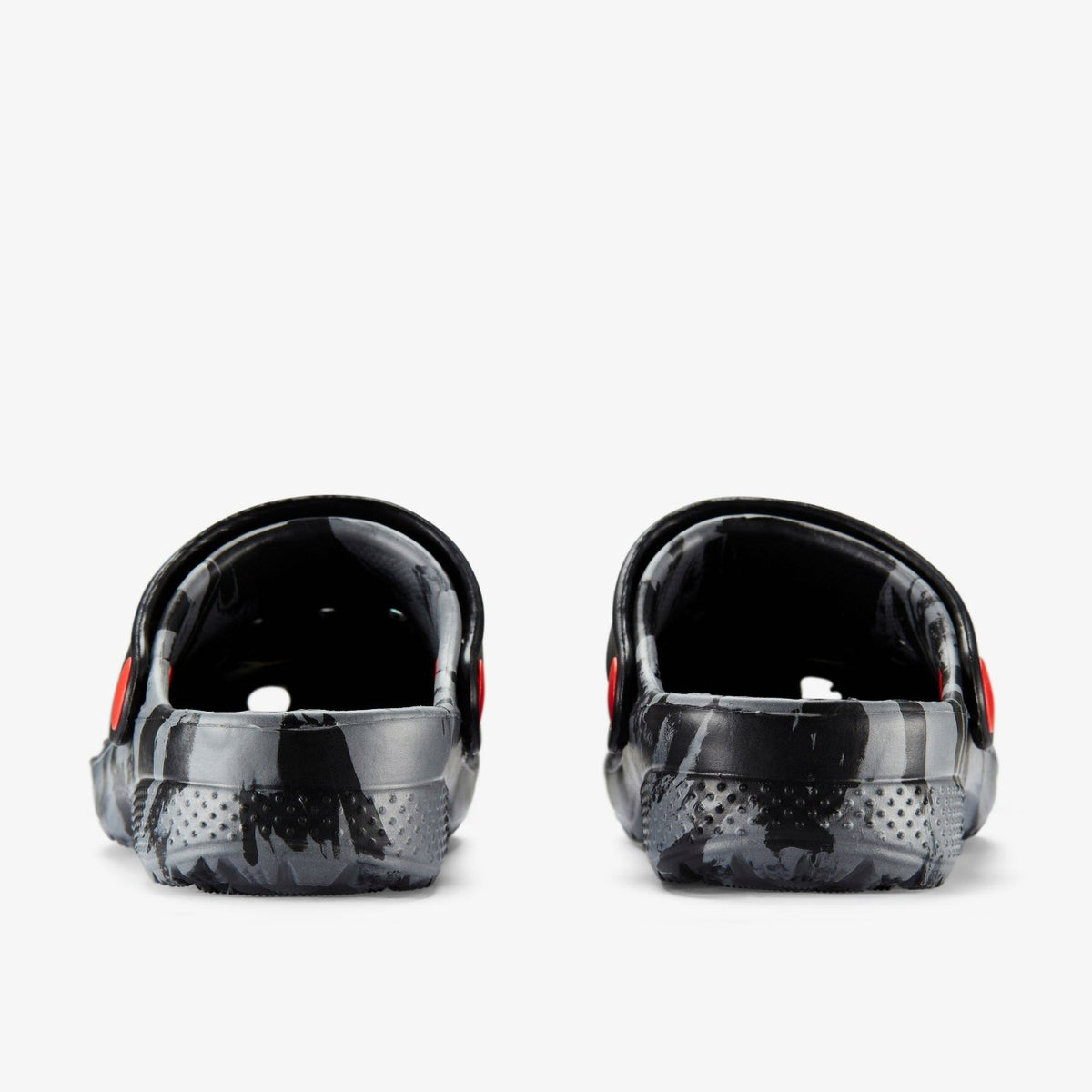 Clarks Poke Badge Clog Kid Grey Combination