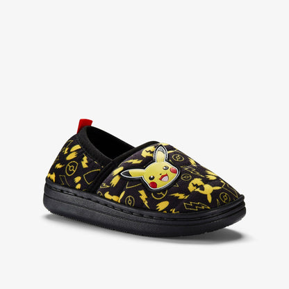 Clarks Poke Spark Slip Kid Black/Yellow