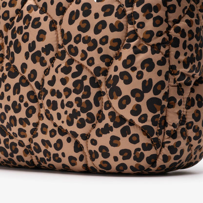 Clarks Quilted Tote Leopard Print
