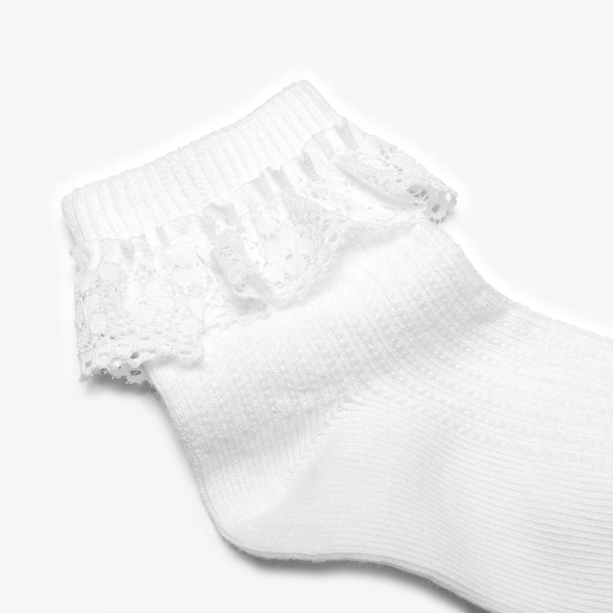 Clarks Frilly Socks 4 Pack White 0-6 Months White