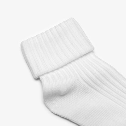 Clarks White Socks 4 Pack 1 - 2 Years White