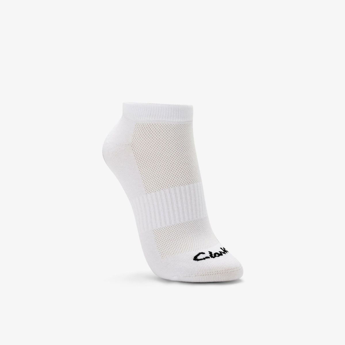 Clarks Sports Ankle Socks 3 Pack Size 2-8 White