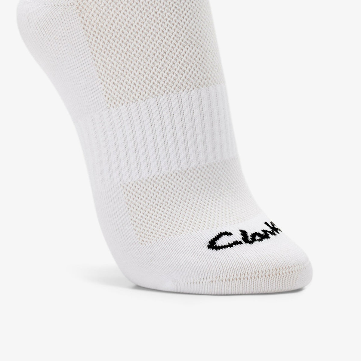 Clarks Sports Ankle Socks 3 Pack Size 2-8 White