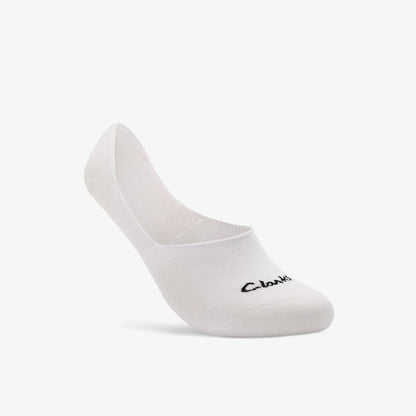 Clarks Sock Liners 3 Pack Size 6-11 White