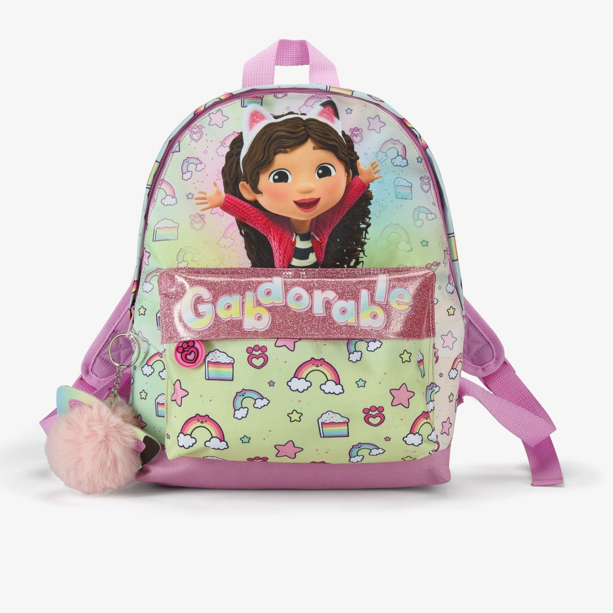 Clarks Gabby Rainbow Backpack Pink Combination