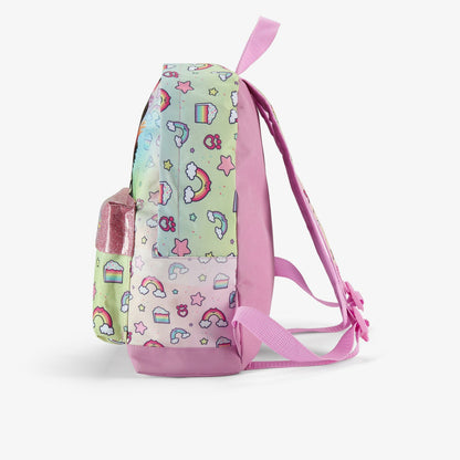 Clarks Gabby Rainbow Backpack Pink Combination