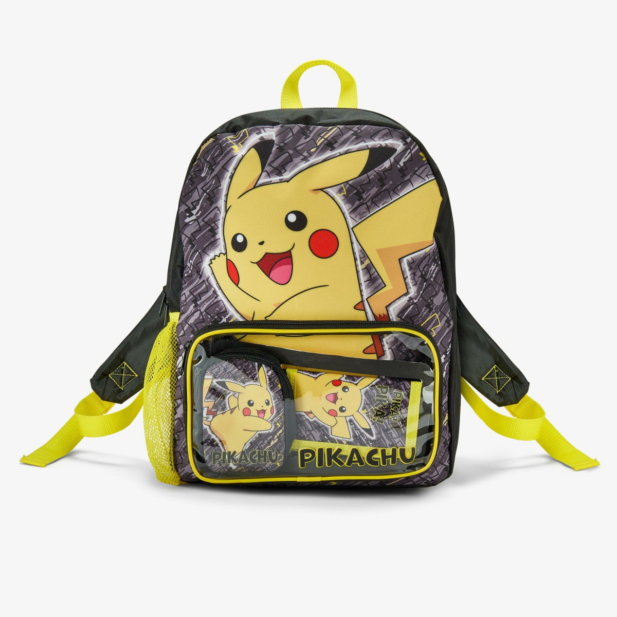 Clarks Pokemon Backpack Set Black Combination