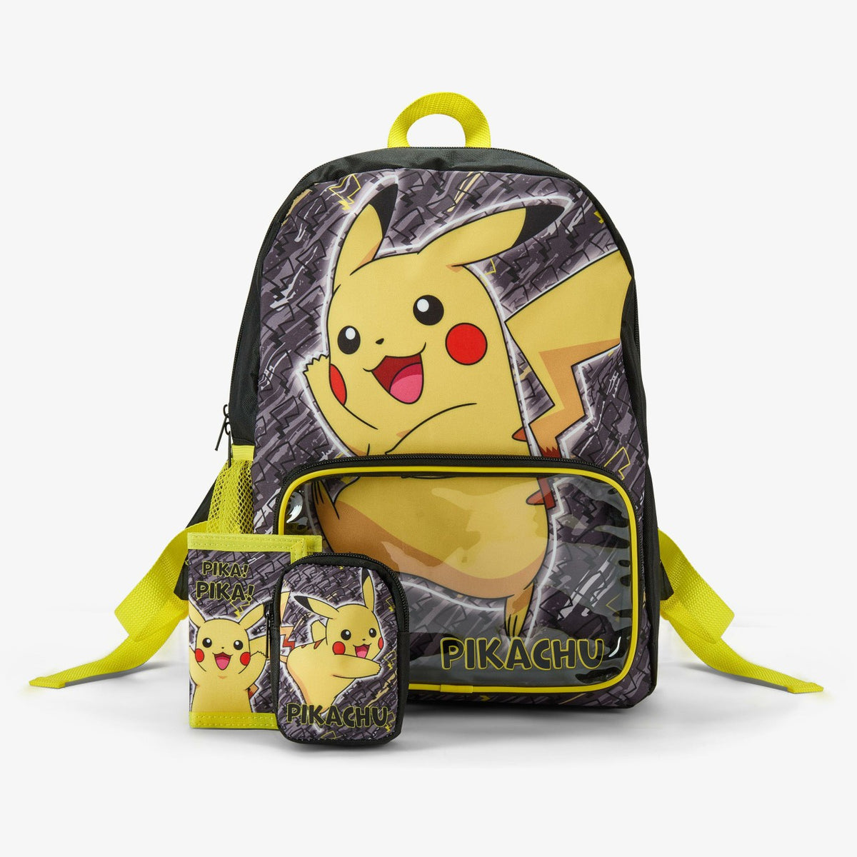 Clarks Pokemon Backpack Set Black Combination