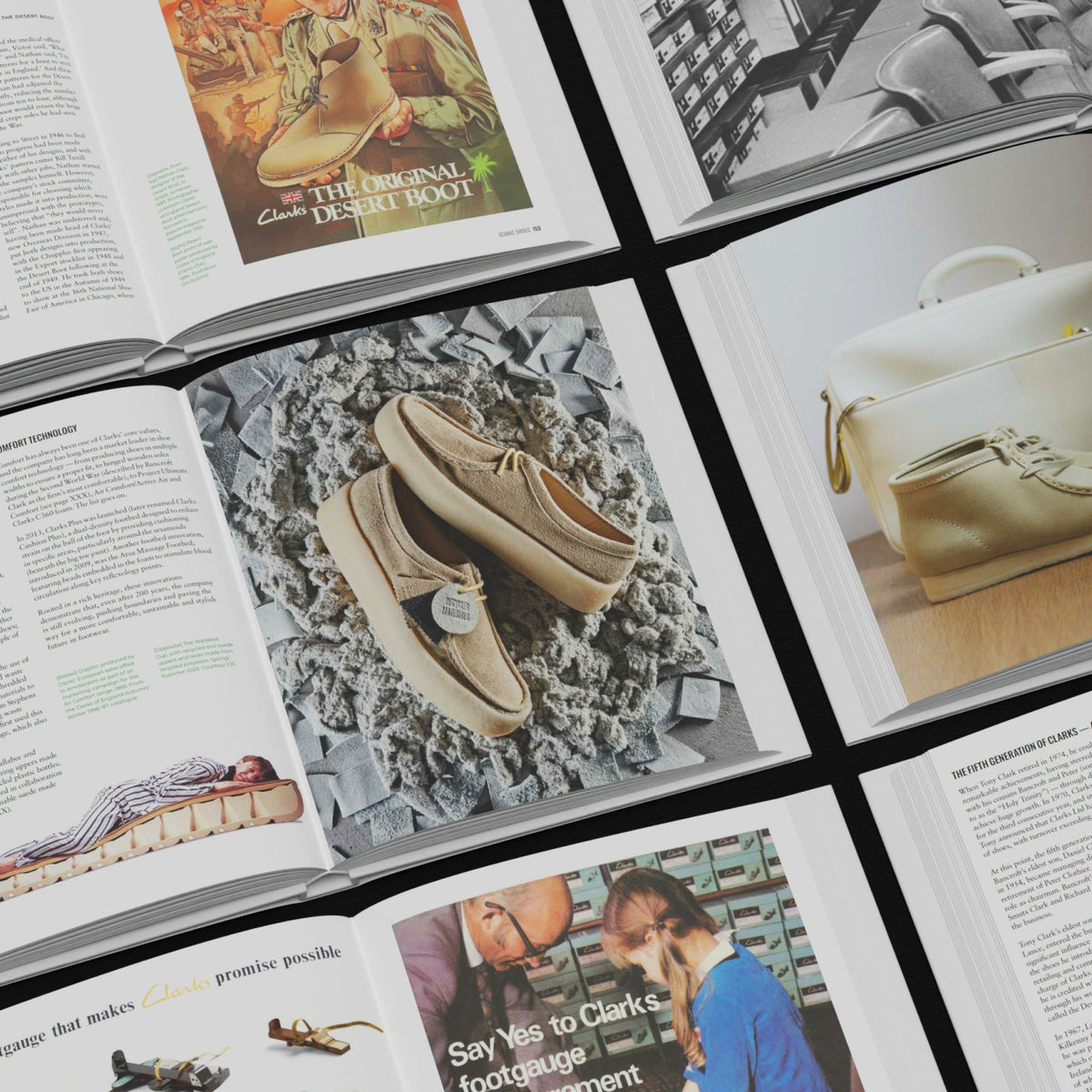 Clarks From Somerset to the World: Clarks a visual history book 1825–2025  None